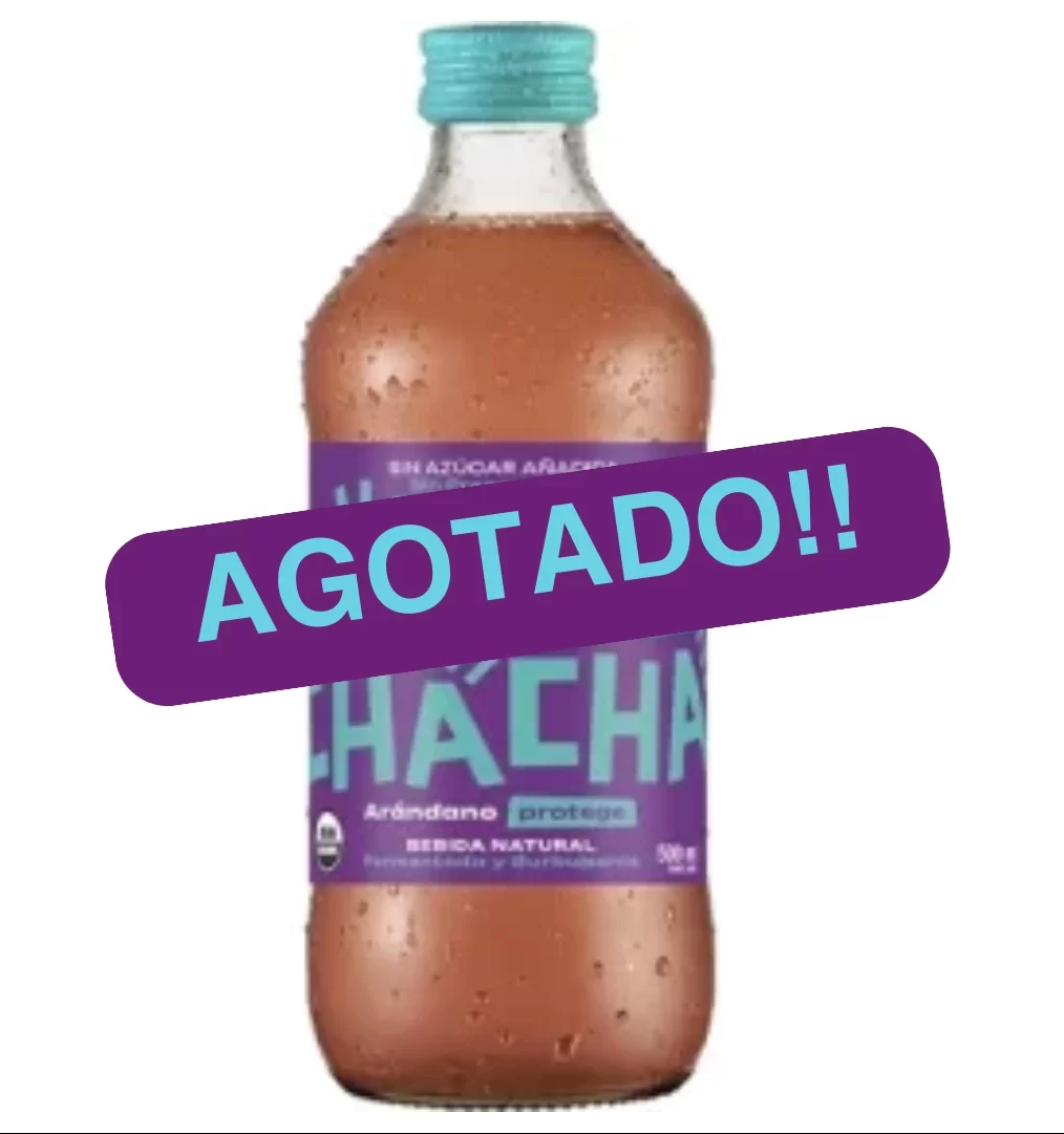 Botella kombucha arandano